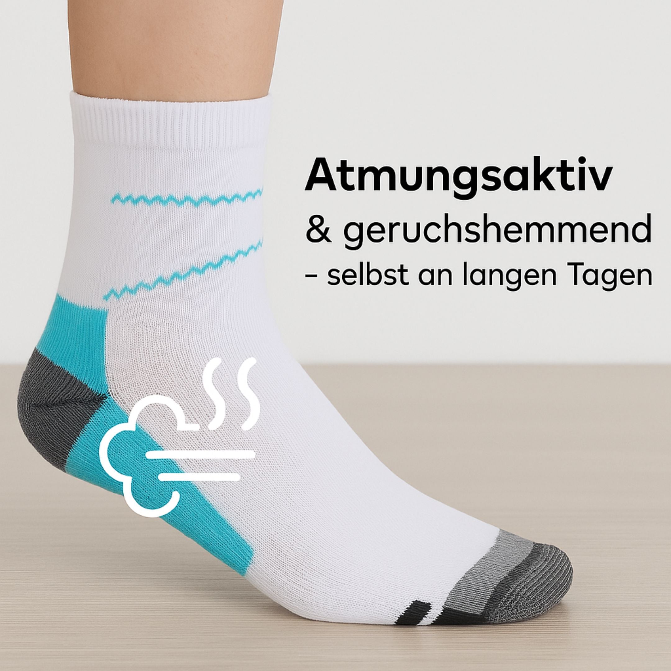 popyy® kurze Kompressionssocken für schmerzfreie Füße