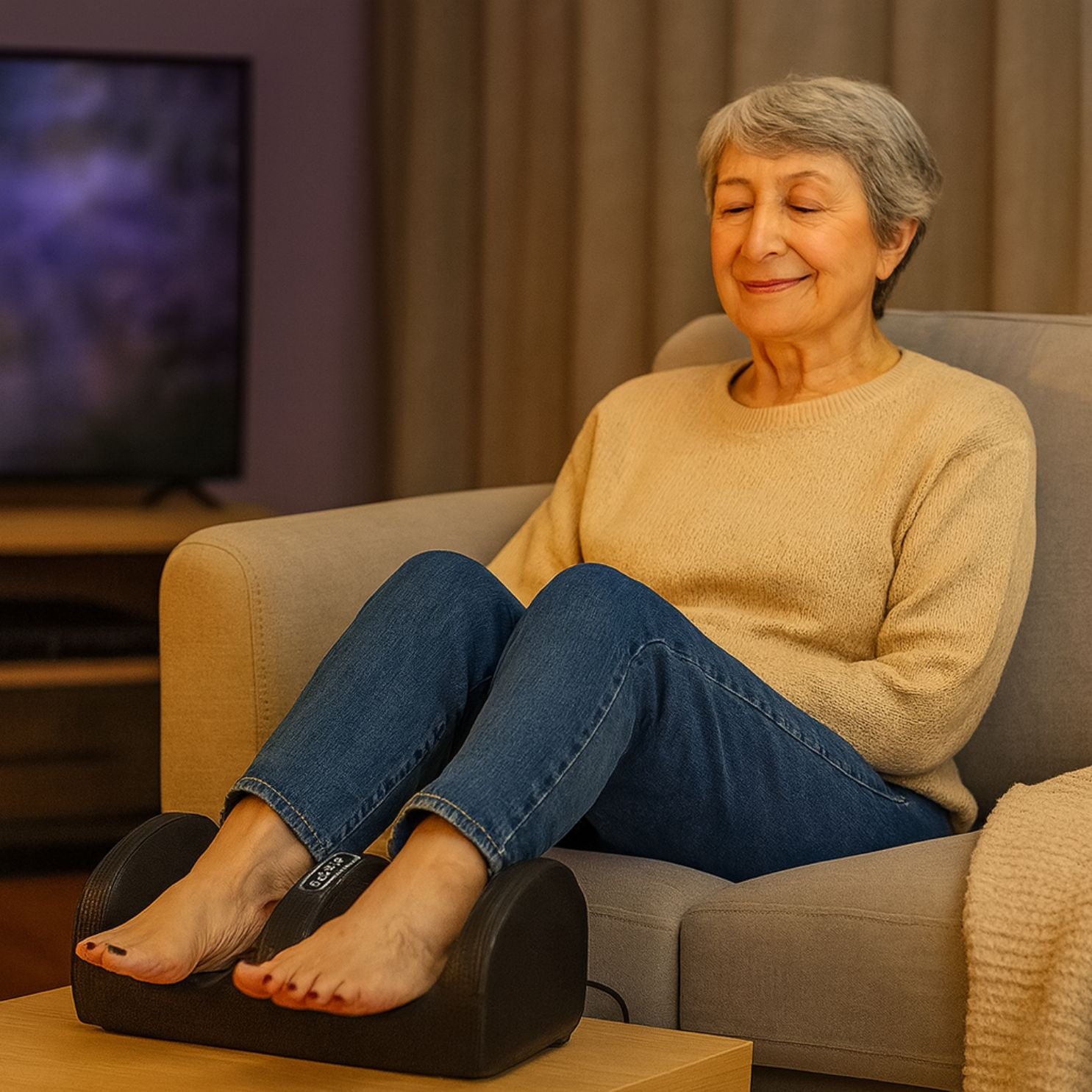 popyy® 3D-Massagegerät – Wellness für Zuhause bei müden, geschwollenen Füßen