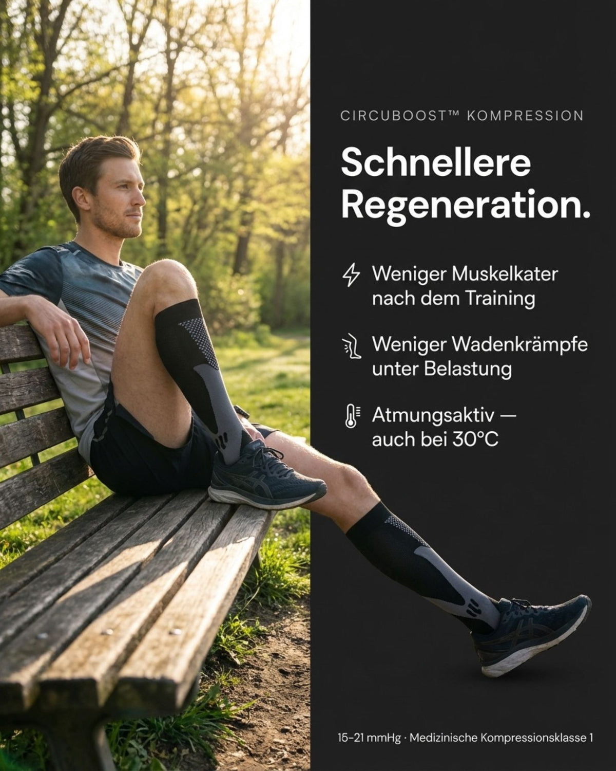 popyy® Kompressionsstrümpfe für Sportler