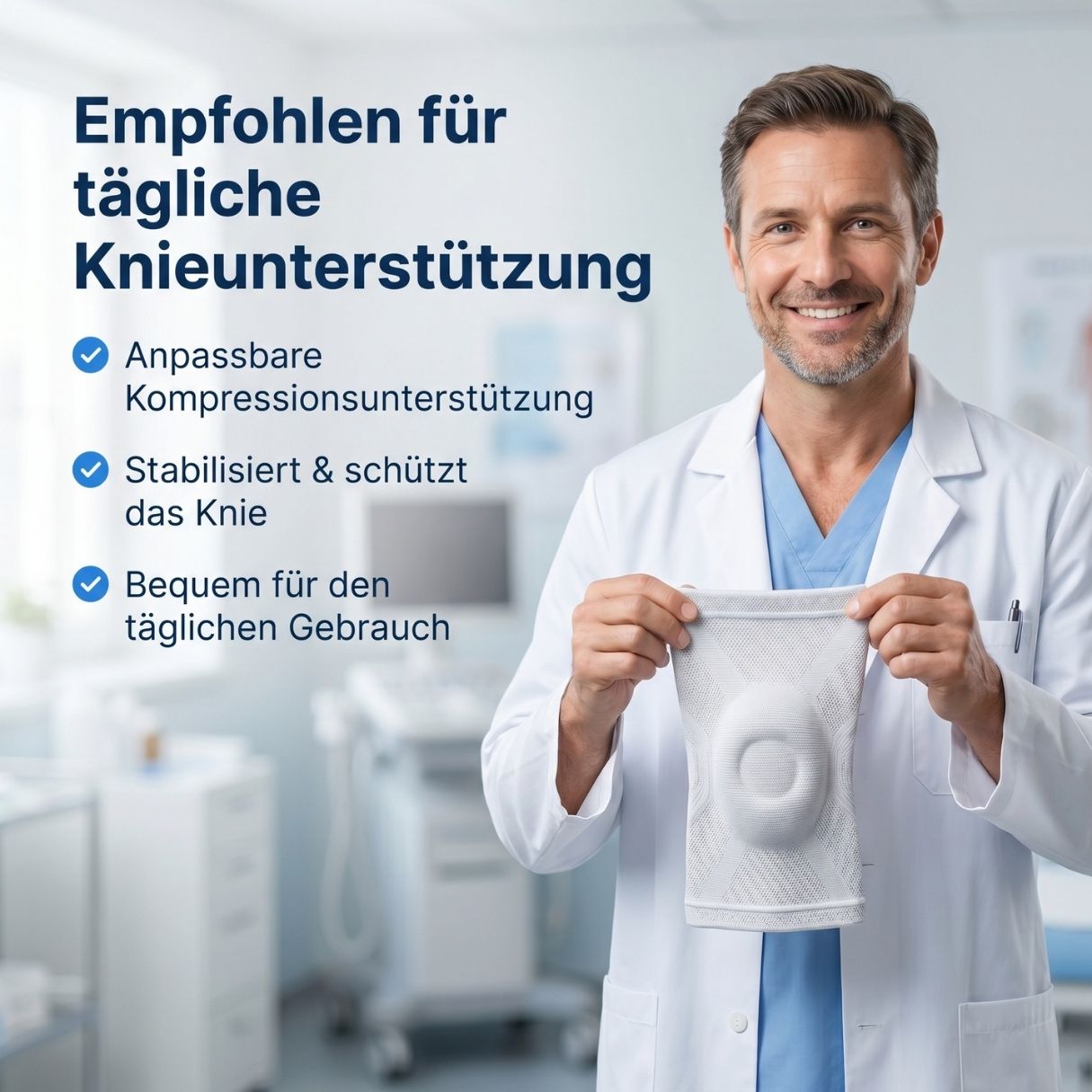 popyy Kniebandage mit Drehrad