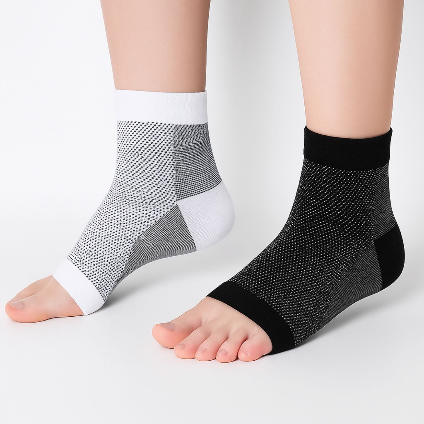 popyy® Zehenfreie Kompressionssocken gezielt gegen Fersensporn