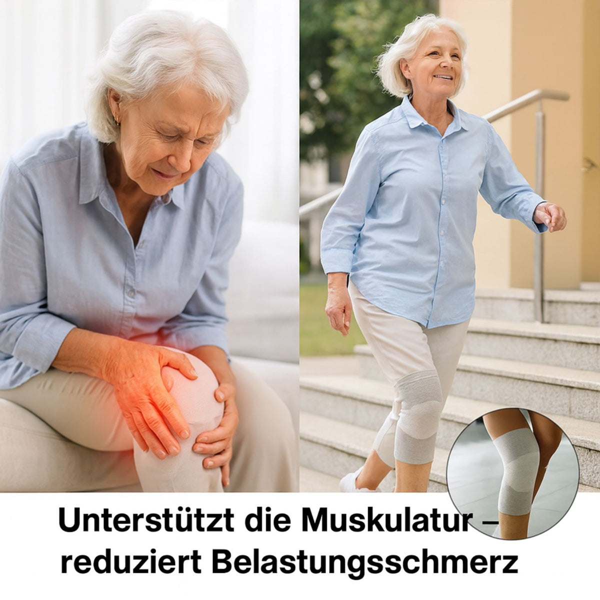 popyy® Bambus Kniebandage