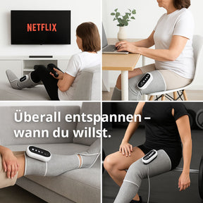 popyy®  2x CircuTherm 3-in-1 Wärme- & Luftdruckmassagegerät