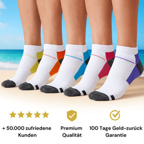 popyy Kompressionssocken für die Nacht, Alltag, Flüge & schmerzfreie Füße