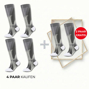 popyy Kompressionsstrümpfe für schwere, schmerzende Beine