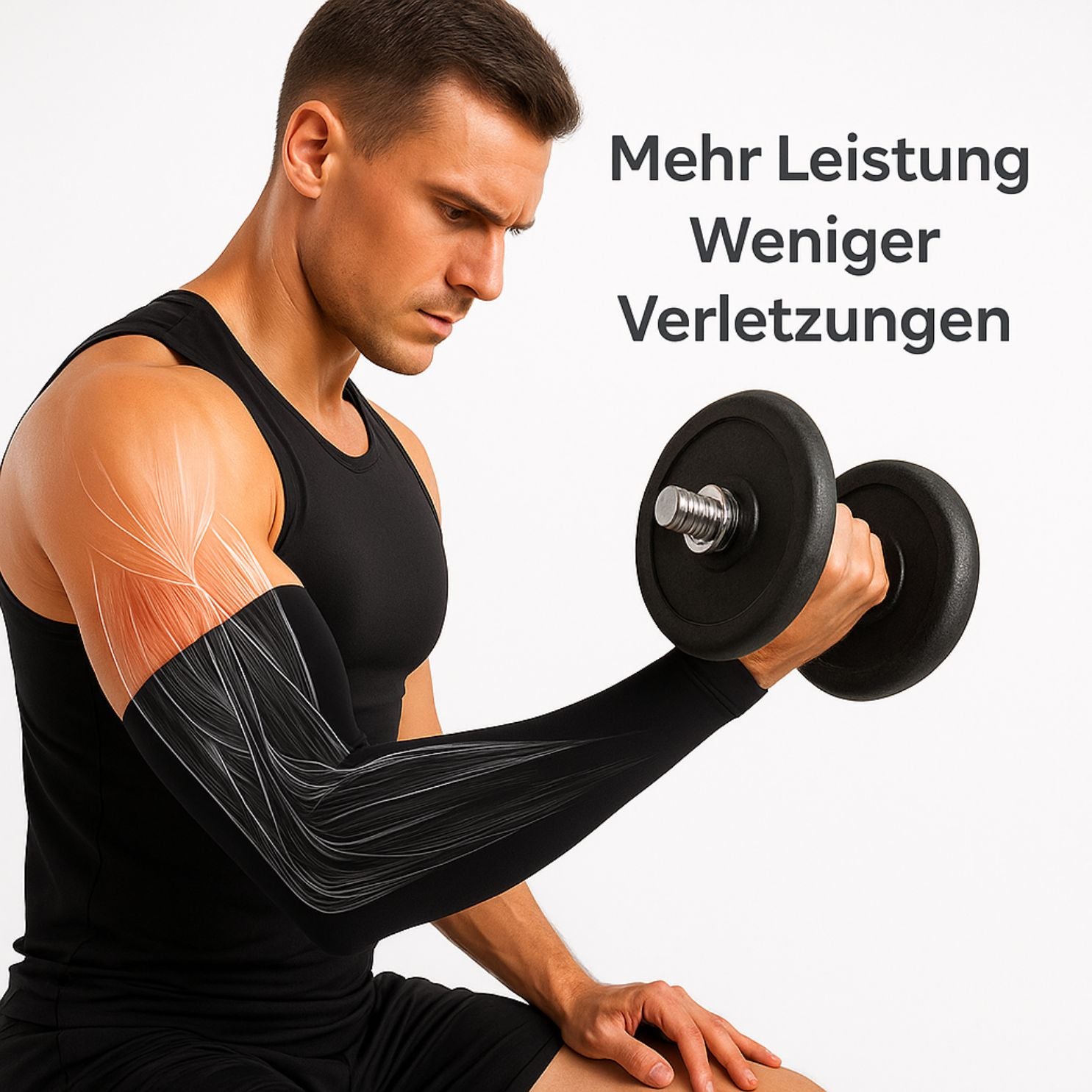 popyy® Armstrumpf mit Kompression