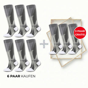 popyy Kompressionsstrümpfe für schwere, schmerzende Beine