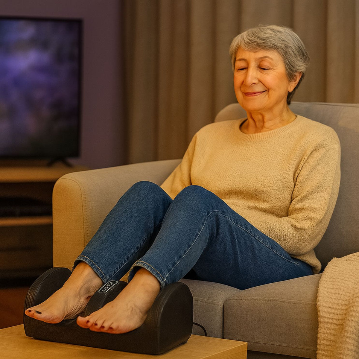 popyy® 3D-Massagegerät – Wellness für Zuhause bei müden, geschwollenen Füßen