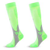 Kompressionsstrümpfe für schmerzfreie Beine und Füße, Grün