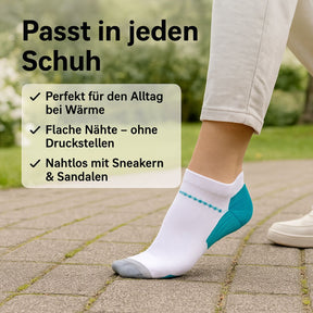 popyy® Atmungsaktive Kompressionssocken für den Sommer & schmerzfreie Füße