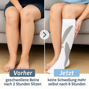 popyy Kompressionsstrümpfe für Flüge, Alltag, schwere & schmerzende Beine